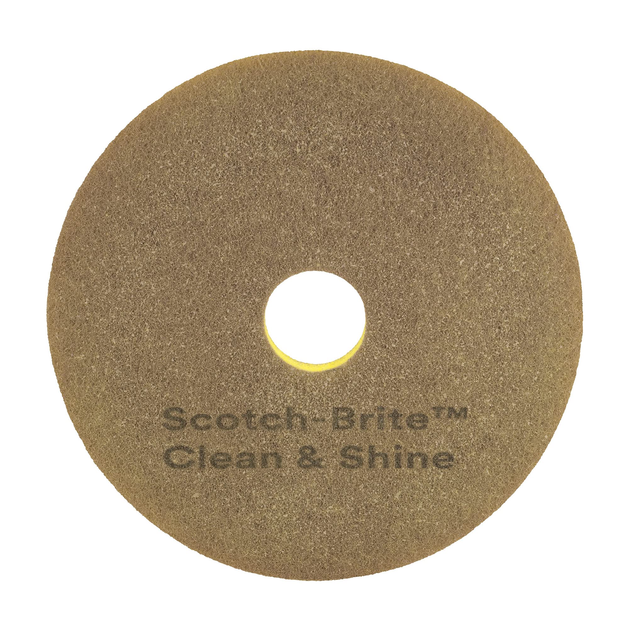 Scotch-Brite CS12 Clean & Shine Scrub Pad - 12 Inch Heavy Duty Cleaning Pads (Pack of 5) - Ideal for Kitchen, Bathroom & Household Deep Cleaning