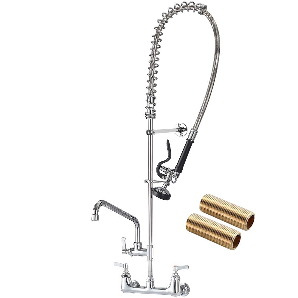 Commercial Kitchen Sink Faucet with Pull Down Sprayer - 47