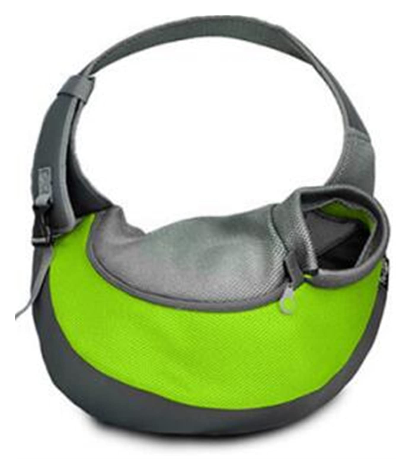 Pet Carrier Backpack for Cats & Dogs - Breathable Mesh Travel Shoulder Bag, Lightweight & Durable Sling Tote for Outdoor Adventures (Green, Size S) - Perfect for Hiking, Air Travel & Vet Visits