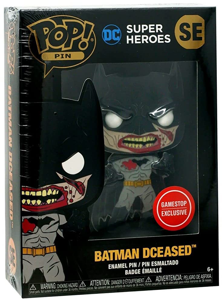 Batman DCeased #SE Pop Vinyl Figure - Collectible Funko Pop for DC Comics Fans, Perfect for Display & Gifting