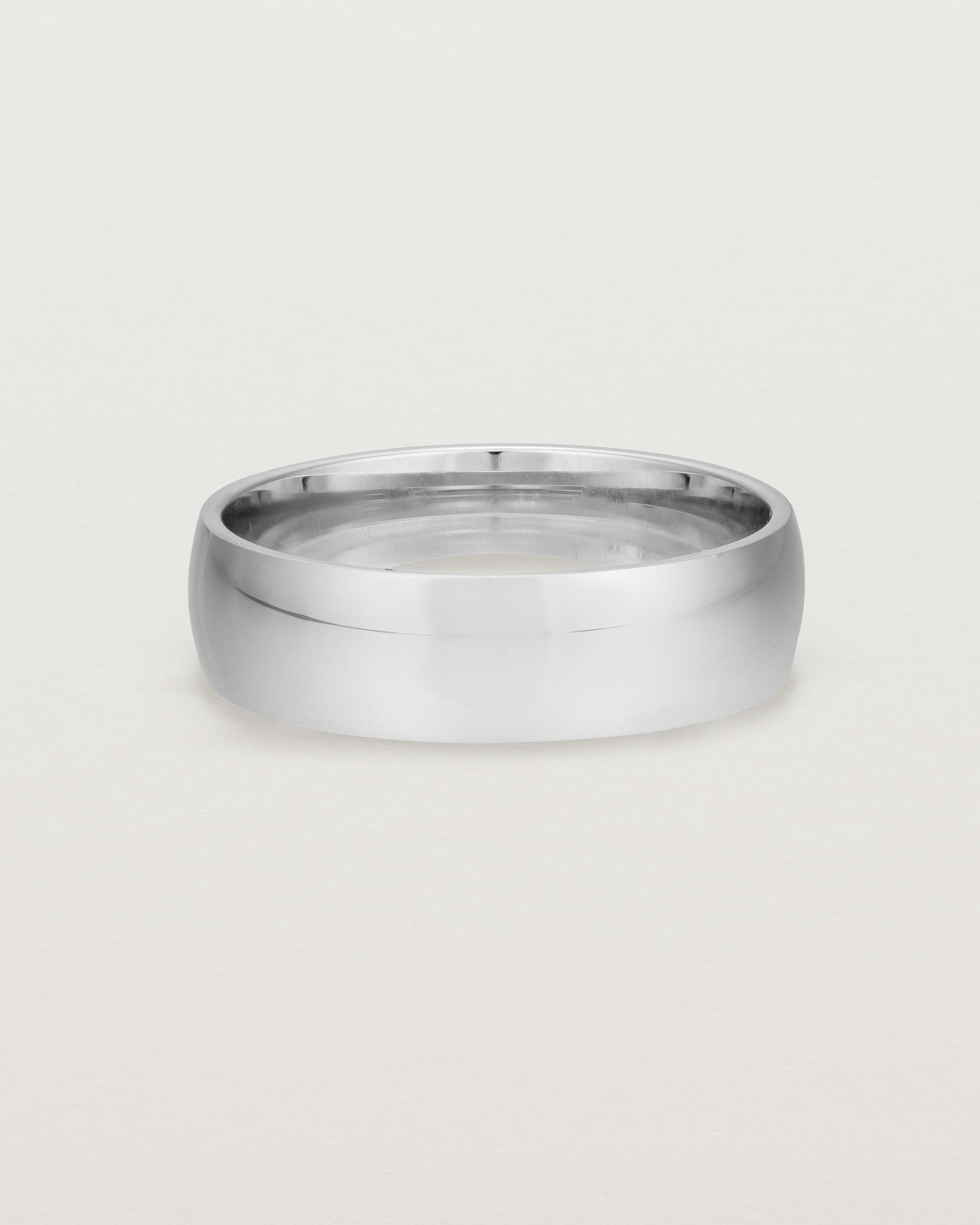 Classic 6mm Heavy Wedding Ring for Men - Durable Comfort Fit Tungsten Band - Perfect for Engagements, Anniversaries & Everyday Wear
