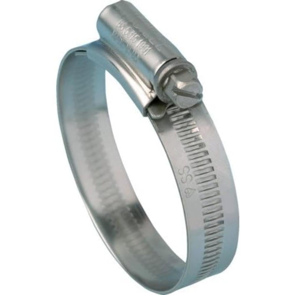 JUBILEE 304 Stainless Steel Square Hose Clamp 11-16mm (Pack of 10) - Best for Automotive, Plumbing & Marine Applications
