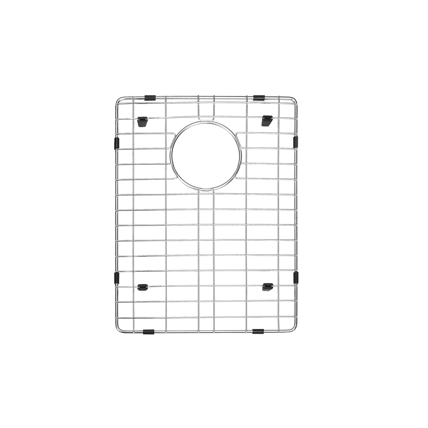 DAX Grid for Kitchen Sink - Stainless Steel Sink Strainer Basket - Model DX SQ 1918 X - Perfect for Draining Fruits, Vegetables and Dishwashing
