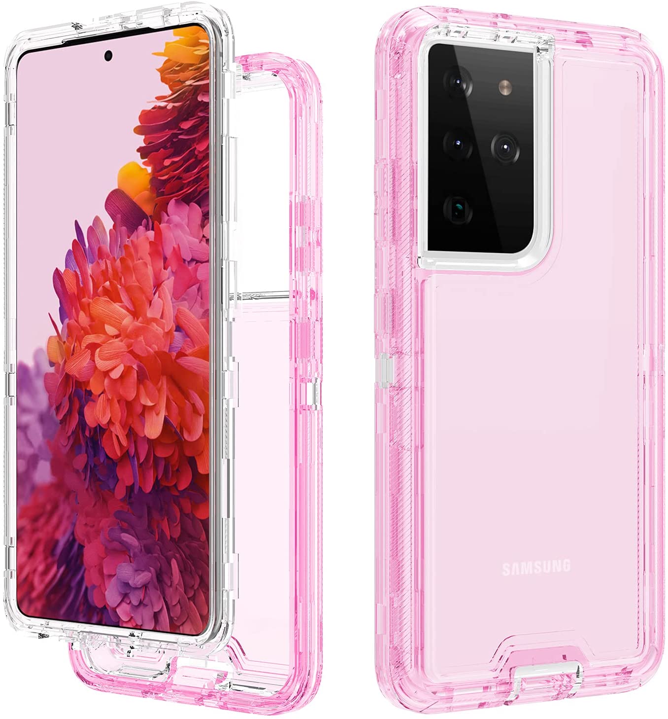 Samsung Galaxy S21 Ultra Case - Military Grade Shockproof Protective Cover with Heavy Duty Protection | Perfect for Outdoor, Travel & Daily Use