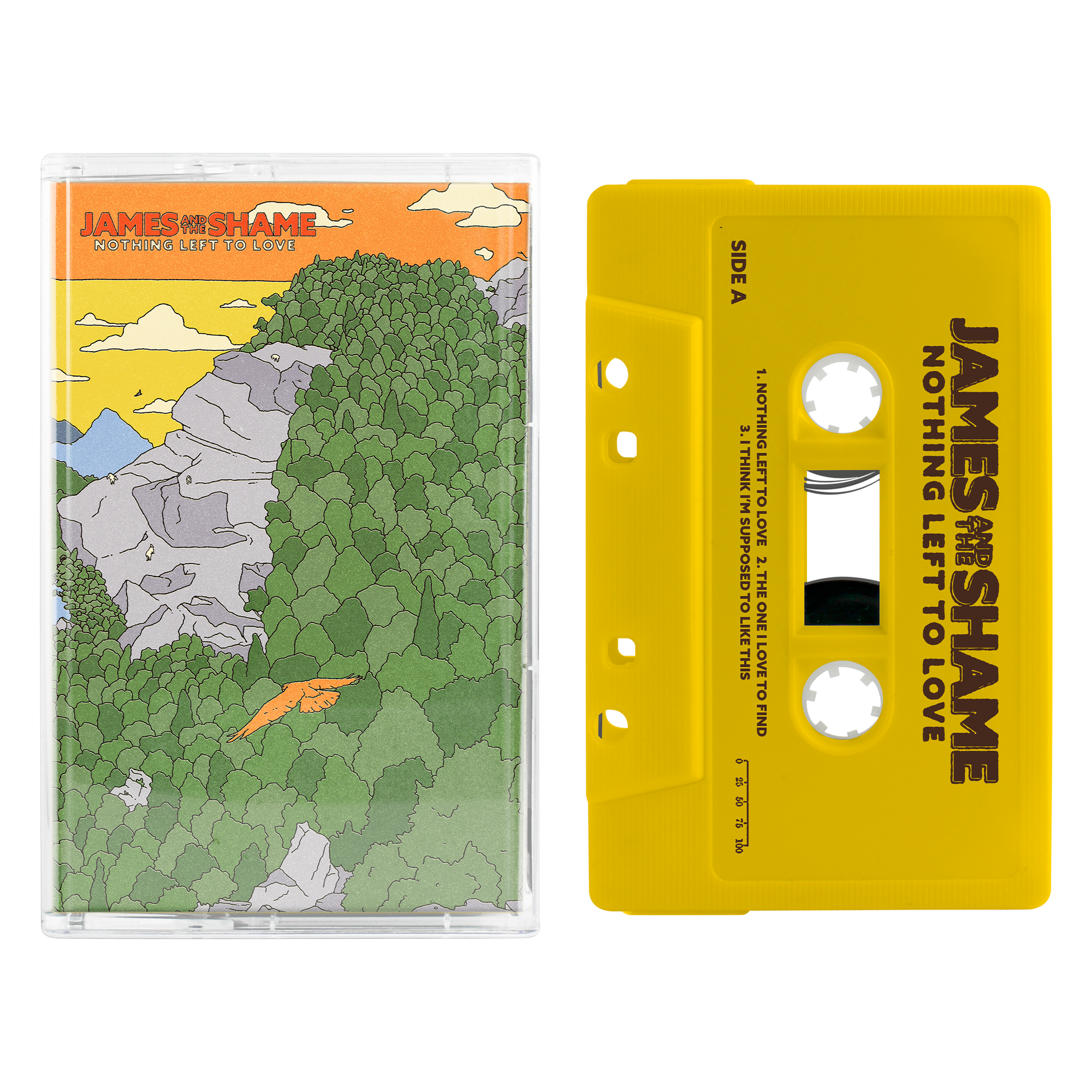 James and the Shame - Nothing Left to Love Cassette Tape | Indie Folk Music Album | Perfect for Road Trips, Relaxation & Vinyl Collectors