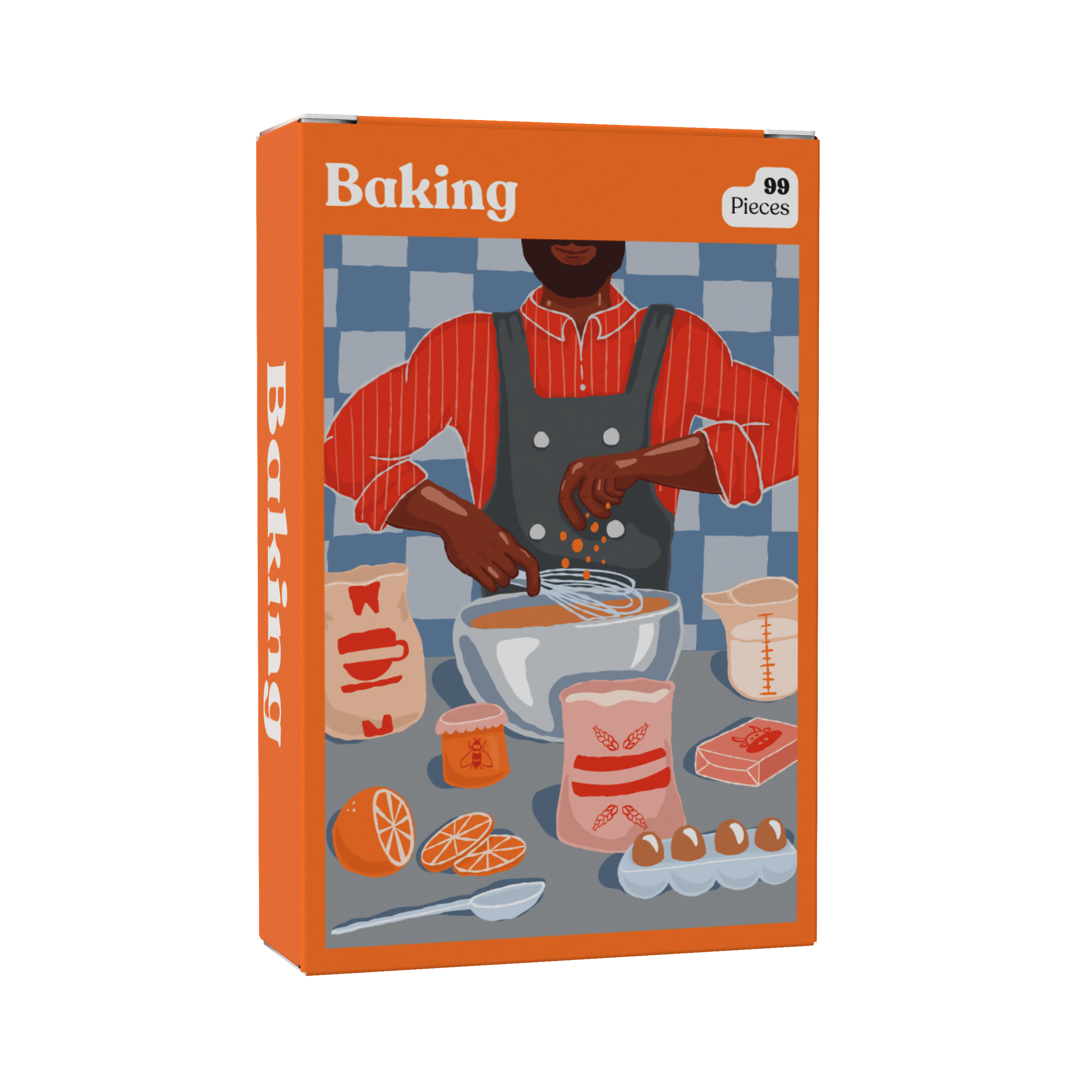99 Piece Jigsaw Puzzle for Baking Lovers - Fun Family Activity & Educational Toy for Kids | Perfect for Birthday Parties, Classroom Learning & Relaxing Pastime