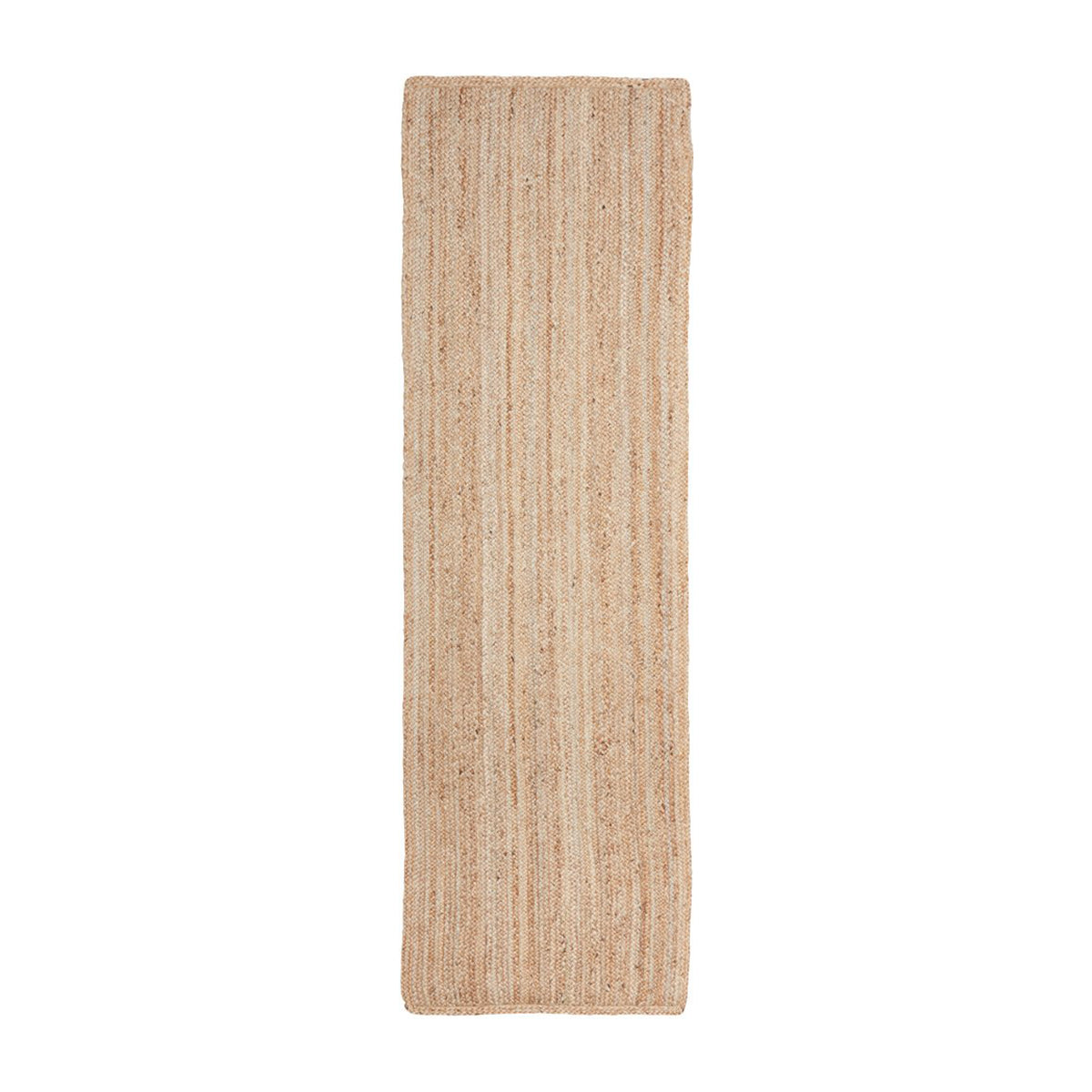 Bondi Rectangle Runner Rug - Natural Jute Fiber - Perfect for Hallway, Kitchen, or Entryway Decor