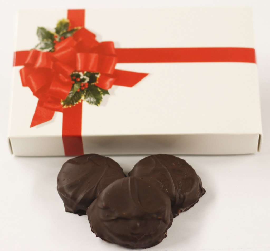 Dark Chocolate Covered Oreos 8oz - Holiday Gift Box for Christmas