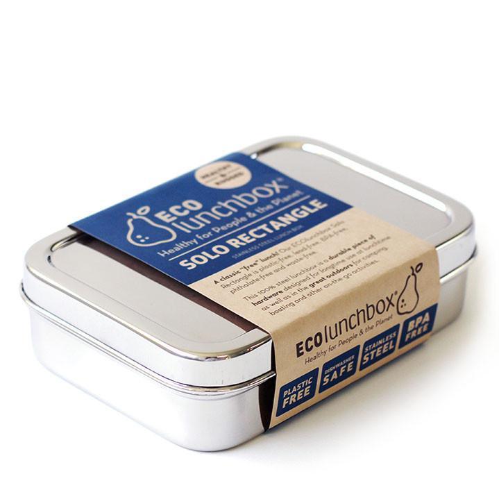 6 Pack Solo Rectangle Plastic Plates - Durable & Disposable Dinner Plates for Parties, Picnics, BBQs & Outdoor Events