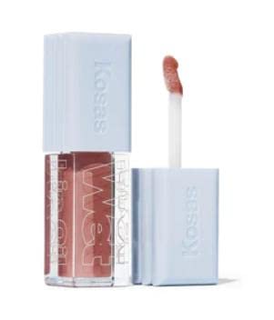 KOSAS Wet Lip Trio - Unbuttoned, Unhooked & Jellyfish Hydrating Lip Gloss Set | Vegan & Cruelty-Free Lip Gloss for Everyday Wear, Date Night & Special Occasions