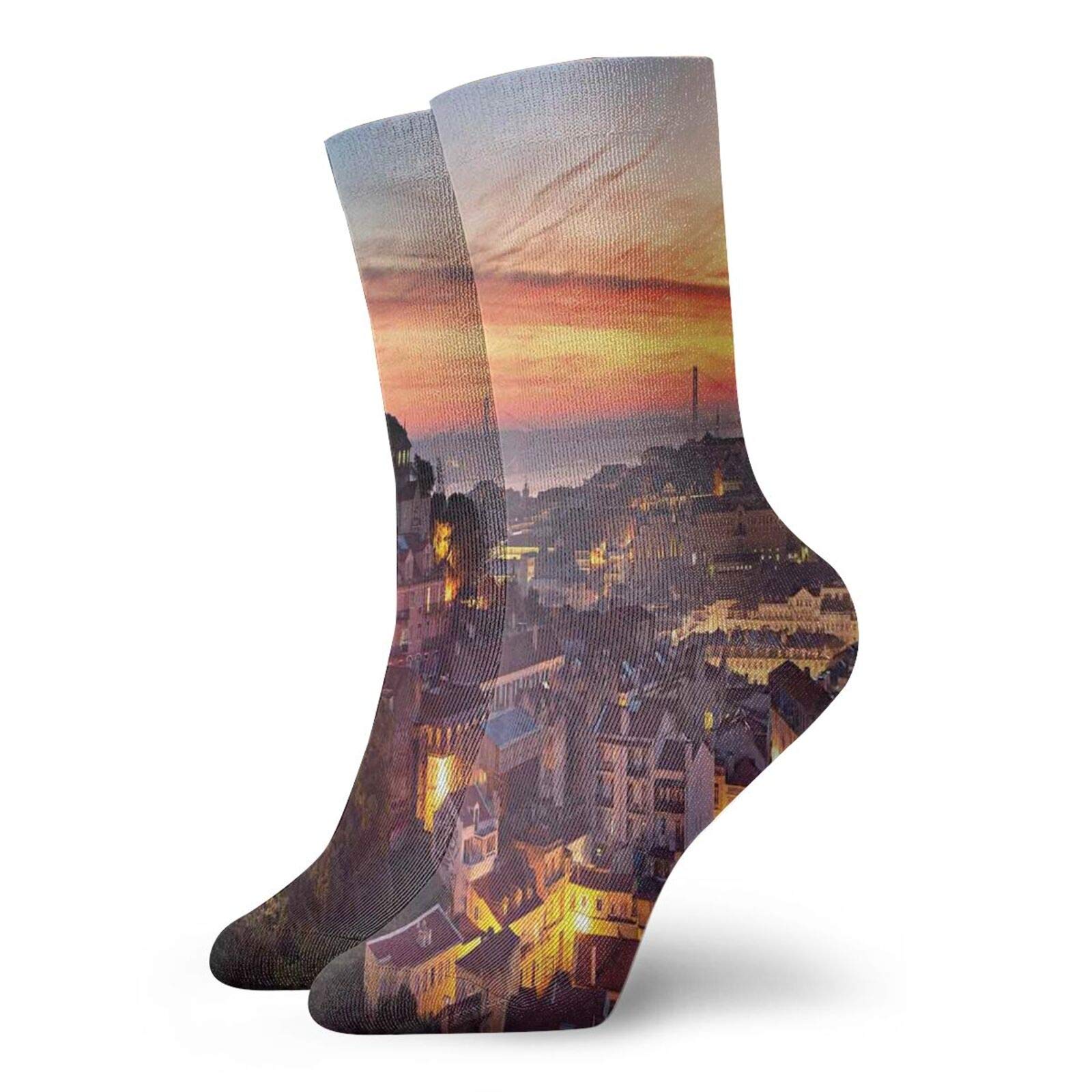 GULTMEE Funny Compression Socks for Women & Men - Improve Circulation, Running, Athletic Performance - Ideal for Nurses, Travel & Everyday Comfort