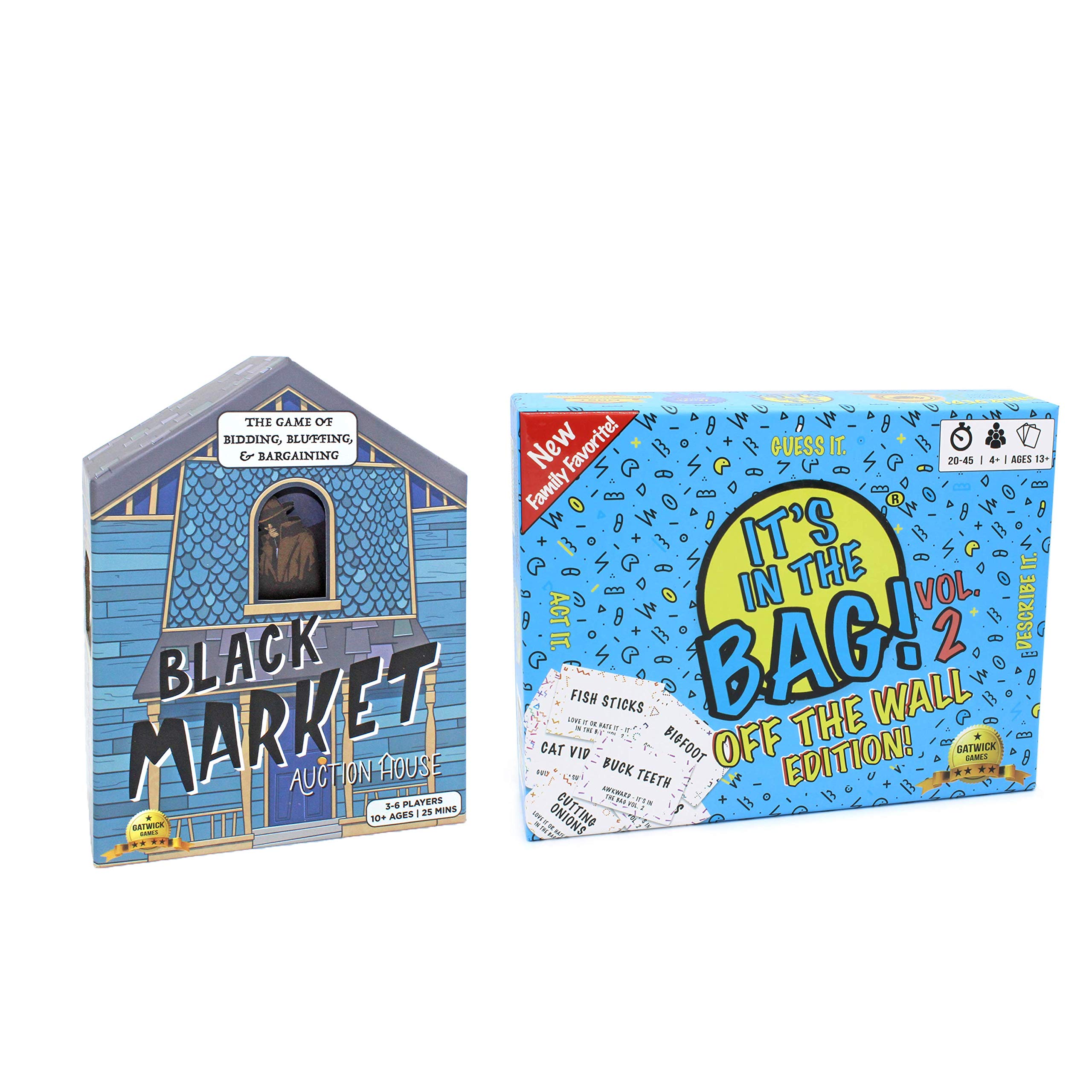 Gatwick Games Adult Party Bundle - Fun Board Games for Game Nights, Couples & Friends - Perfect for Parties, Date Nights & Social Gatherings