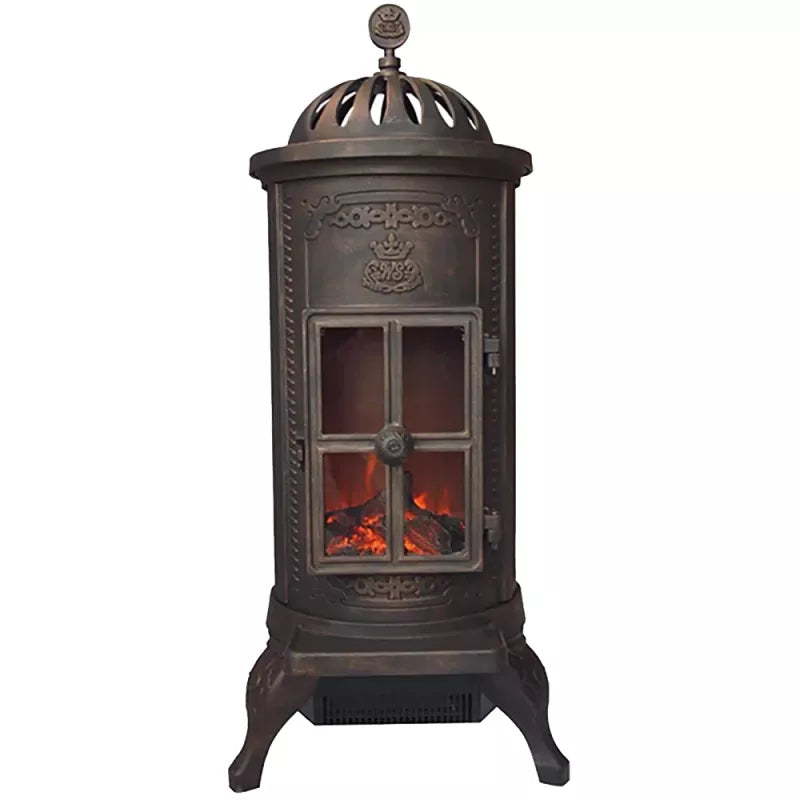 Westbo Carl EL Cast Iron Stove - Efficient & Stylish Fireplace for Cozy Home Heating & Ambiance