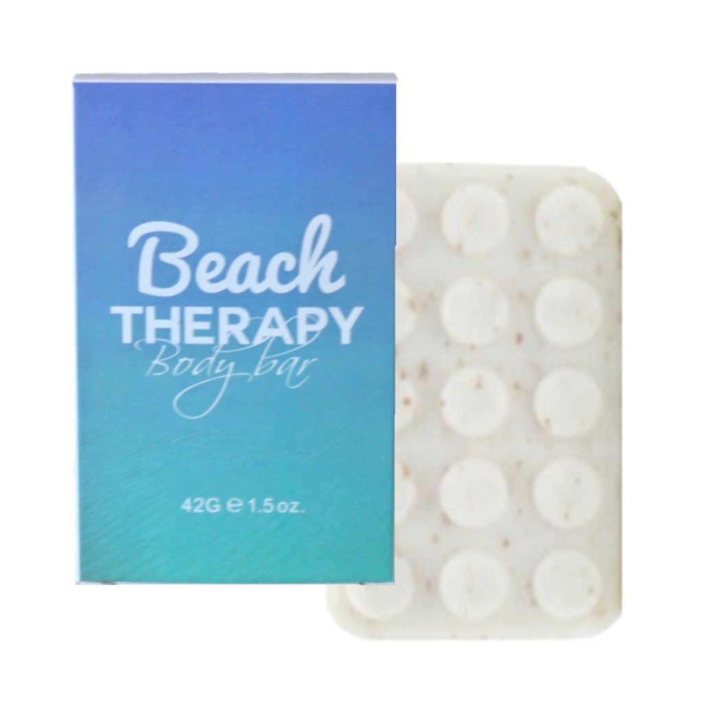 Beach Therapy Massage Bar Soap - 1.5oz Natural Moisturizing Body Soap for Relaxation & Skin Care | Perfect for Spa, Bath, and Travel