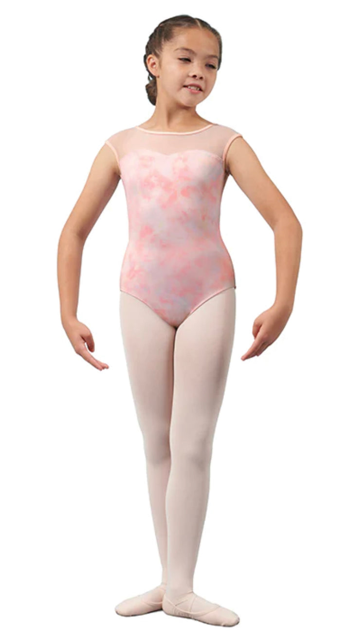 Bloch Pink Mirella Cap Sleeve Leotard for Ballet, Dance & Gymnastics - Comfortable Stretch Fabric for Kids & Adults - Perfect for Practice, Performances & Recitals