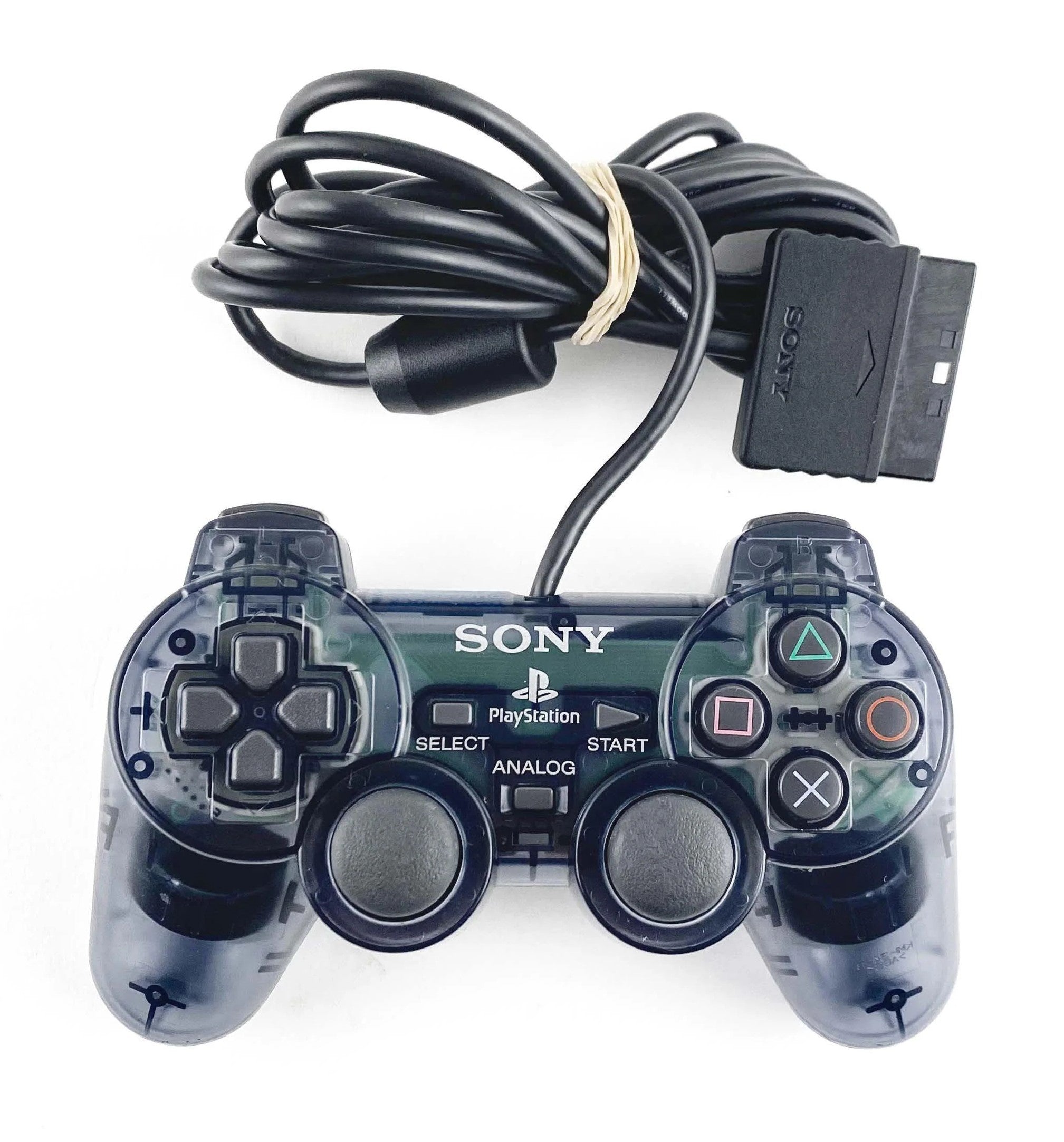 Original PlayStation 2 DualShock 2 Wireless Controller - Slate Smoke Grey - Compatible with PS2 Consoles - Perfect for Retro Gaming & Classic PS2 Titles