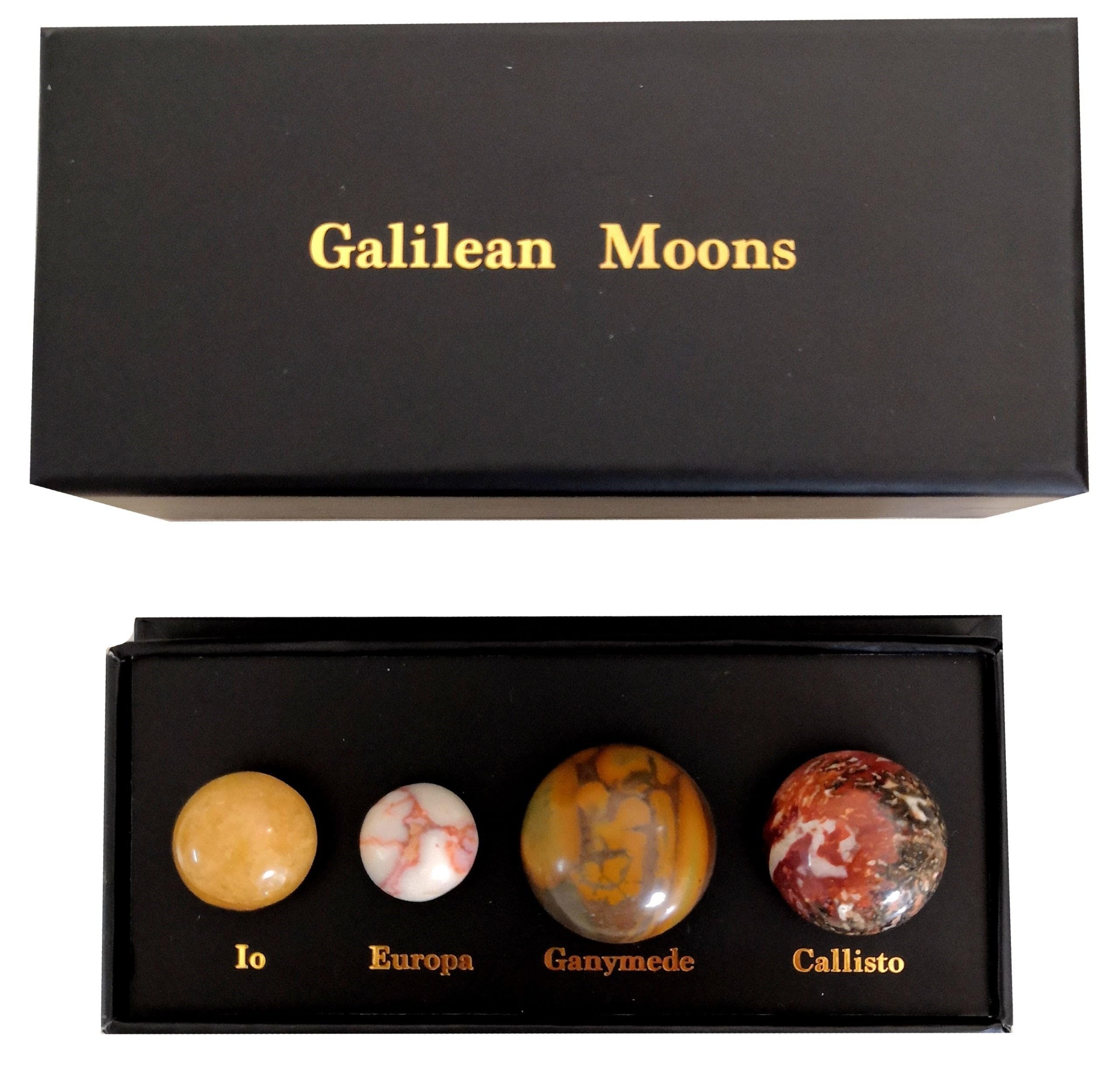 Galilean Moons Gemstones - Cosmic Planetary Crystals for Jewelry Making