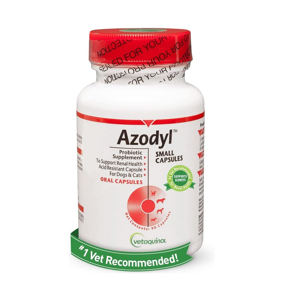 Azodyl for Dogs & Cats - Kidney Support Supplement | Keep Cool 4-6°C | Supports Urinary & Digestive Health for Pets at Home or Travel