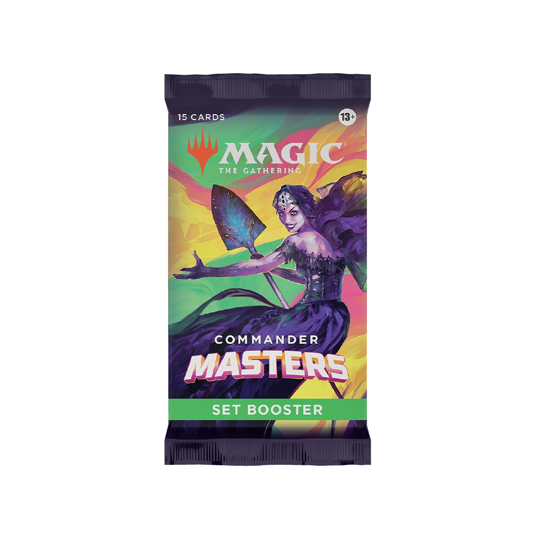 Magic: The Gathering Commander Masters Set Booster Pack | MTG Collectible Trading Cards | Perfect for Commander Deck Building & Game Nights
