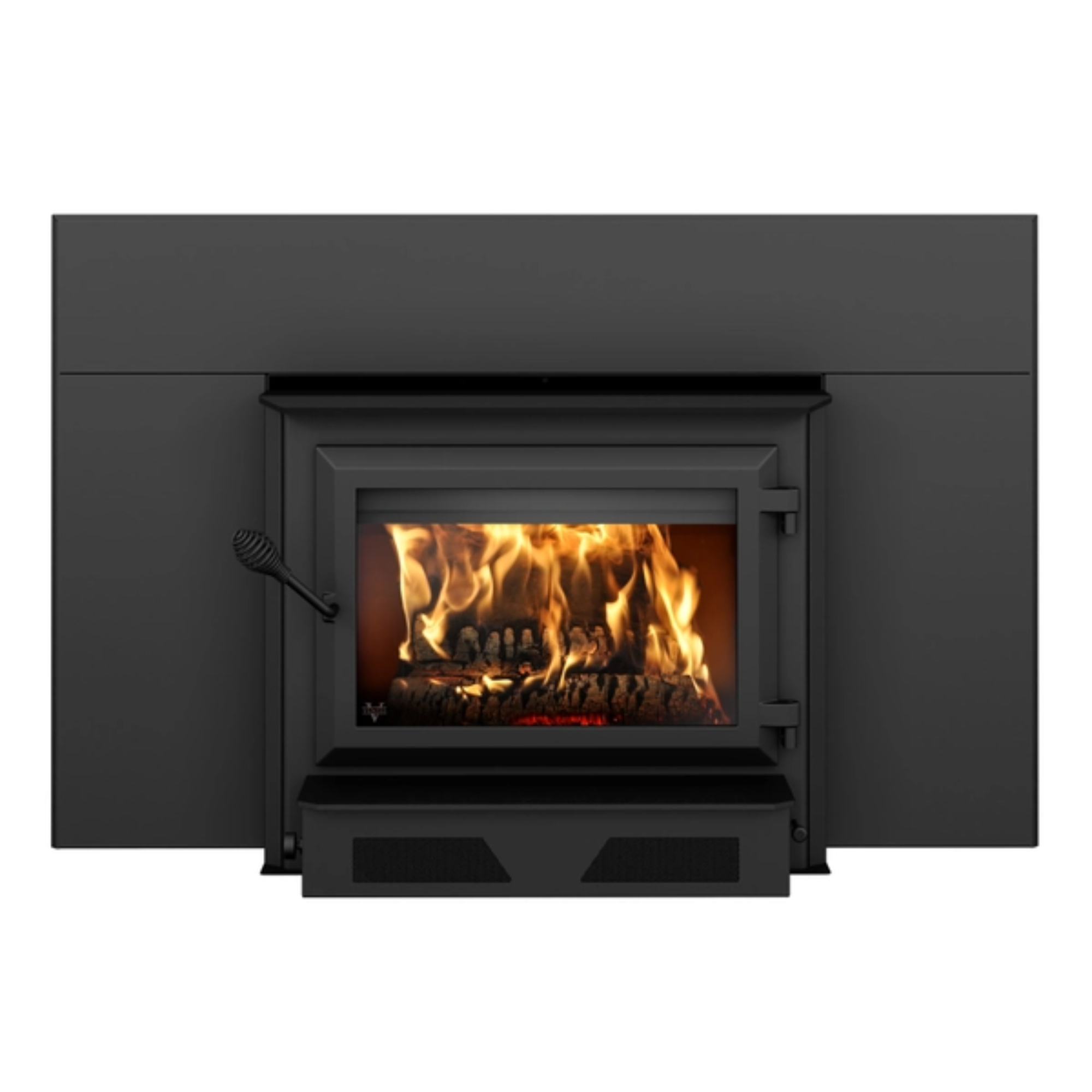 Ventis HEI350 High Efficiency Wood Burning Fireplace Insert with Faceplate Bundle - Perfect for Home Heating & Cozy Winter Nights