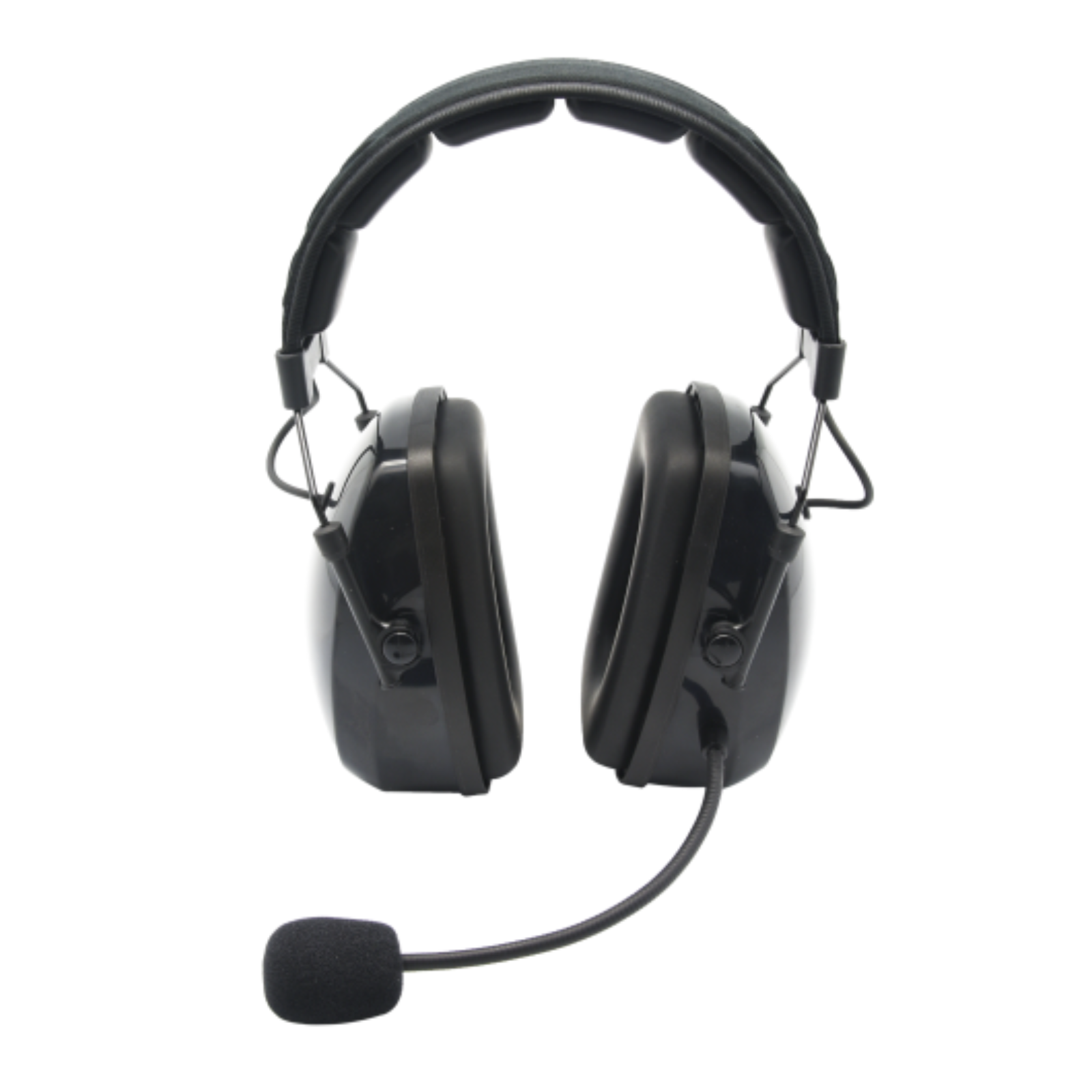Atlantic Radio HS9 Lightweight Flexible Padded Over-Ear Headphones with Dual Earmuffs - Perfect for Shooting Range, Construction Work & Noise Cancellation