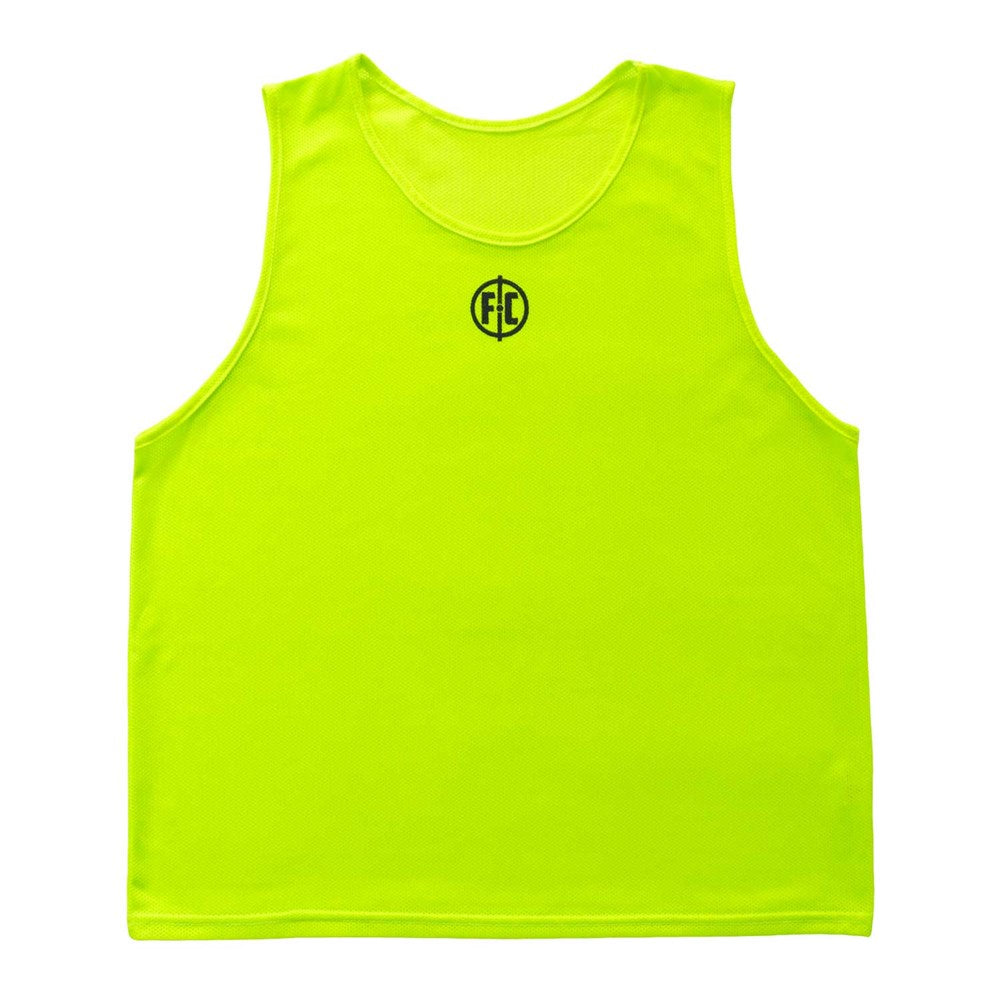 FC Mesh Training Bib II - Breathable Adult Soccer Jersey (Yellow) - Perfect for Soccer Practice, Training & Matches