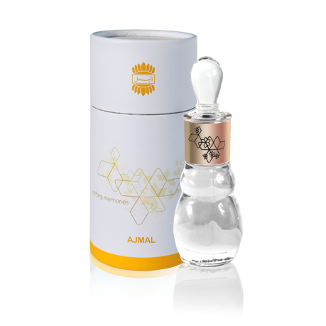 Premium White Oudh Perfume Oil 12ml (0.40oz) by Ajmal - Long-Lasting Arabian Fragrance for Men & Women | Perfect for Special Occasions, Date Nights & Gift Giving