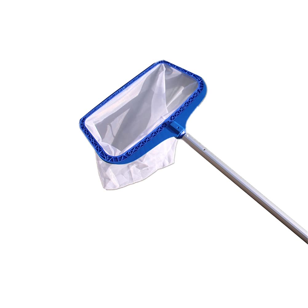 Telescopic Pool Cleaning Net with Pole - Heavy Duty Deep Water Fishing Net for Swimming Pools | Ideal for Pool Maintenance, Leaf Removal & Water Cleaning