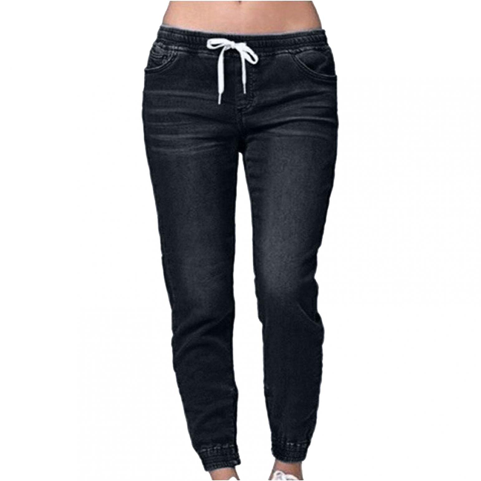 HCNTES Women's Skinny Jeans - Plus Size Stretch Distressed Ripped Denim Pants for Slim Fit | Casual Wear, Night Out, Office & Everyday Fashion