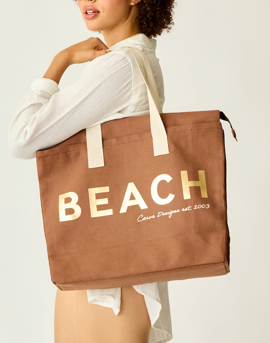 Eco-Friendly Cotton Tote Bag for Women - Reusable Shopping & Beach Tote with Pockets - Perfect for Groceries, Travel, Picnics & Beach Days