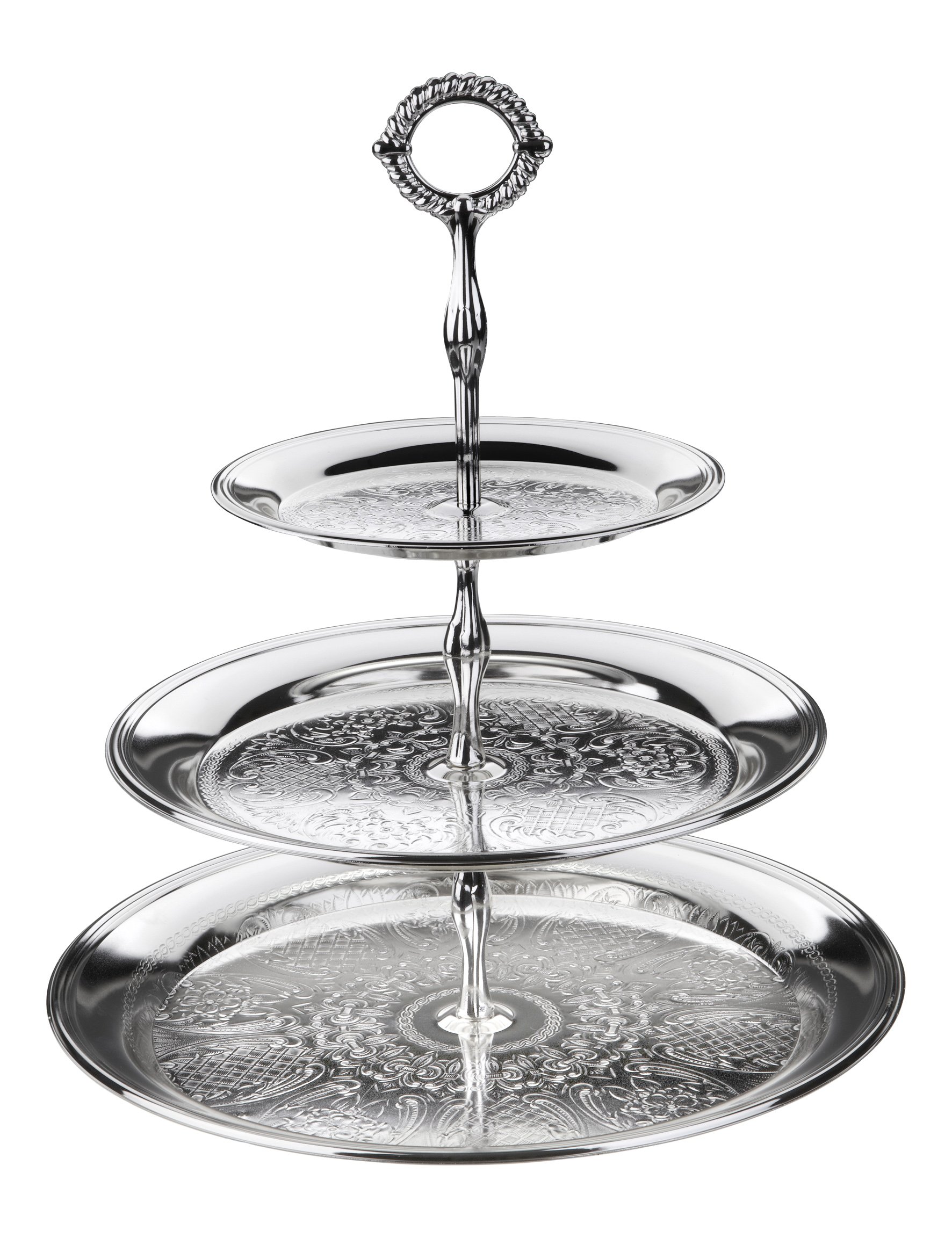 3-Tier Cake Stand - Elegant Dessert Display for Weddings, Birthdays & Parties - Perfect for Cupcakes, Pastries & Treats