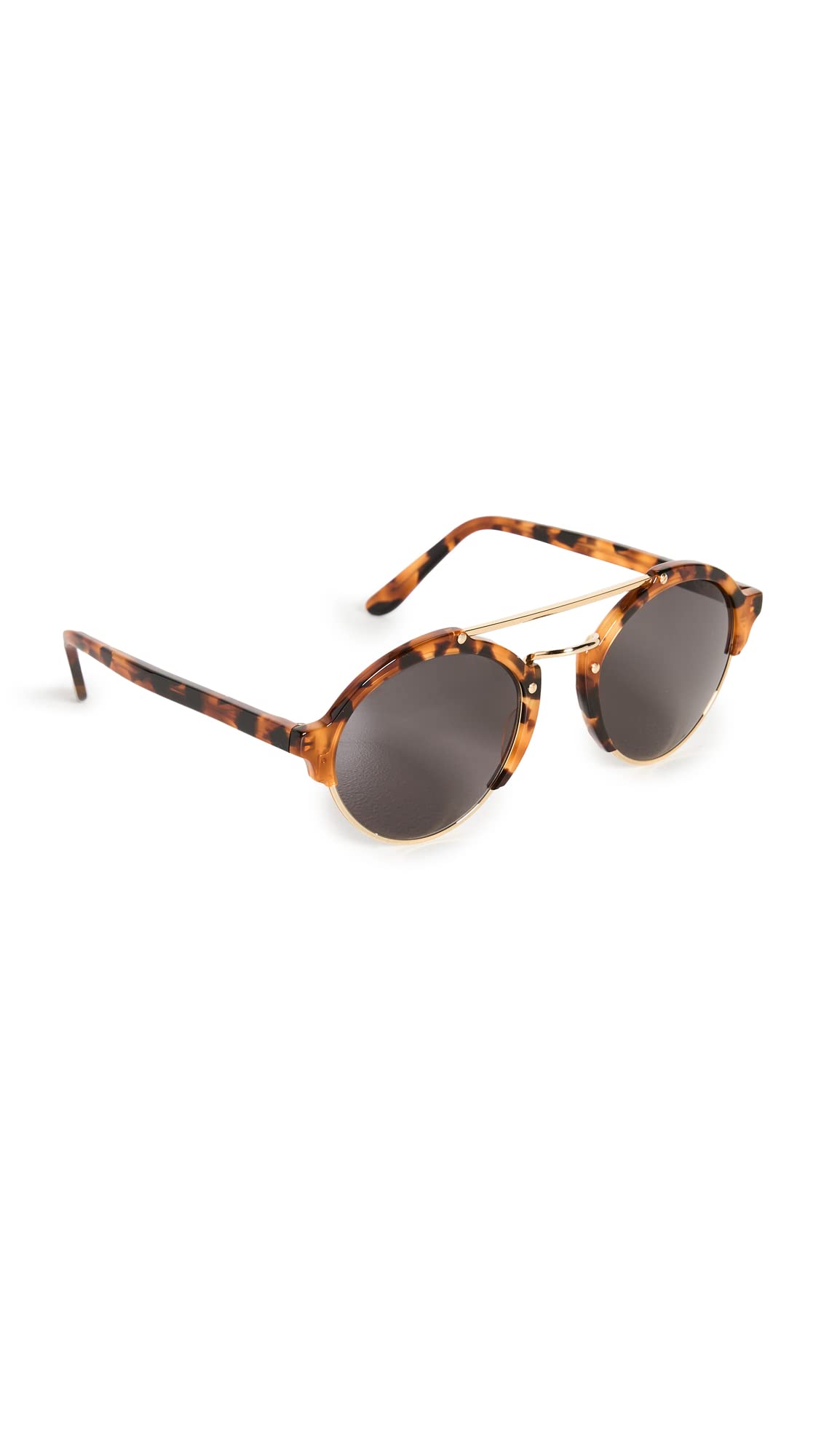 Illesteva Milan II Light Tortoise Sunglasses for Women - UV Protection Fashion Shades - Perfect for Beach, Driving & Outdoor Activities