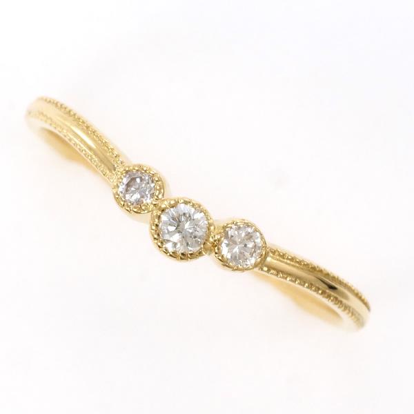 18K Yellow Gold Diamond Ring for Women - Elegant Solitaire Engagement & Wedding Band - Perfect Gift for Anniversary, Valentine's Day & Special Occasions
