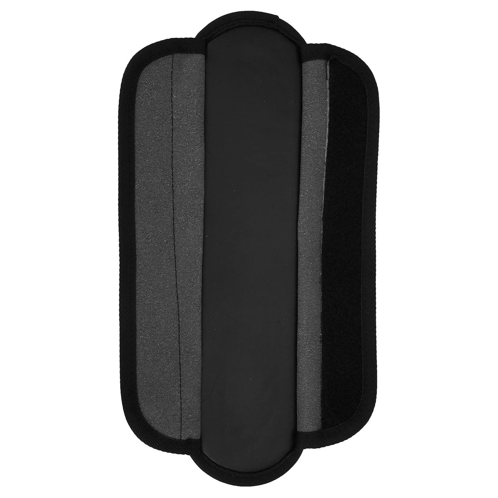 Non-Slip Shoulder Pad for Backpacks - 600D Oxford Cloth with Thickened EVA Padding - Comfortable Support for Guitar Cases & Heavy Loads (Black) - Ideal for Hiking, Travel & School Use