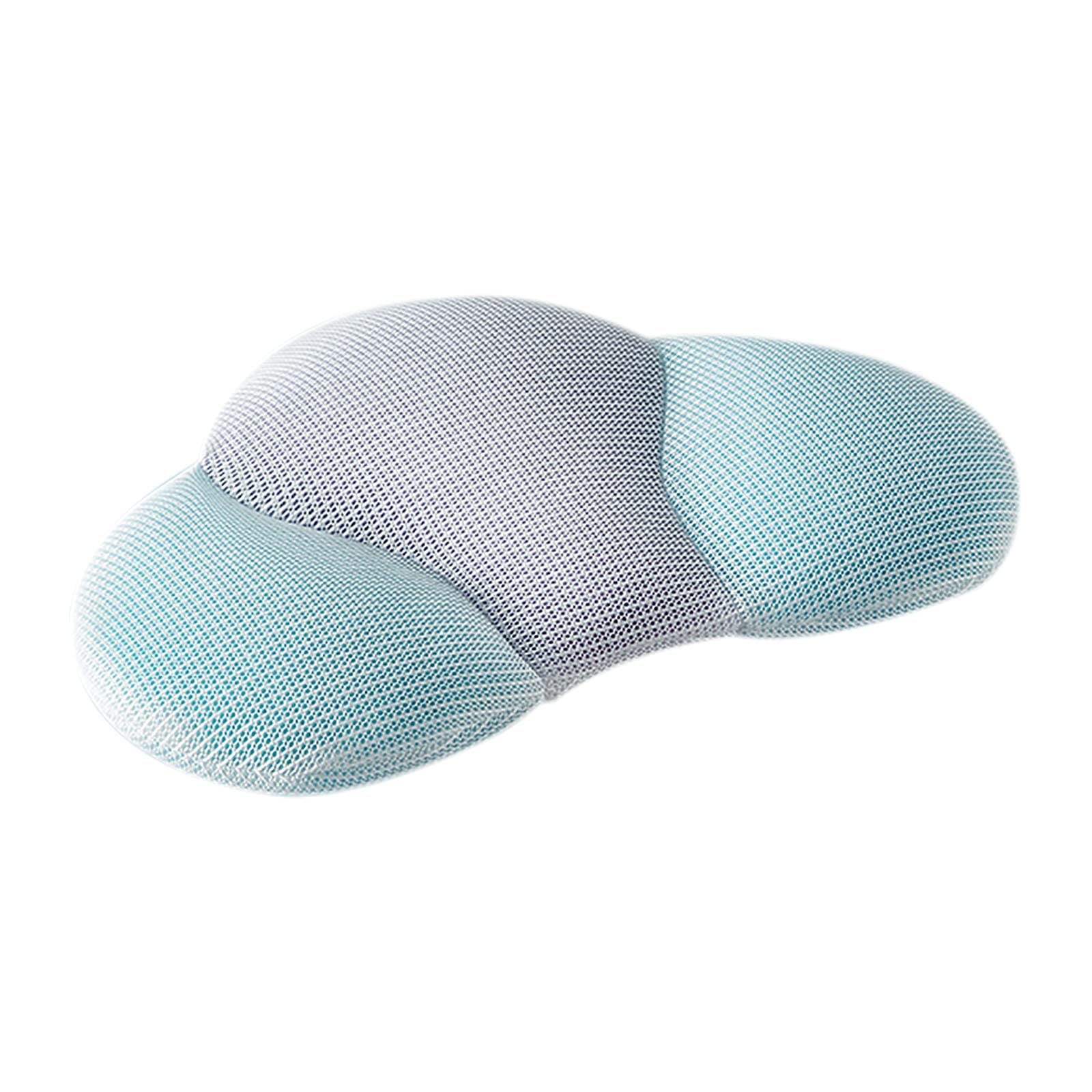 Breathable & Washable Cooling Bed Pillow for Back, Side & Stomach Sleepers - Ergonomic Neck Support with Auto-Adjust Height - Best Pillow for Neck Pain Relief - Perfect for Hot Sleepers & Pain Relief