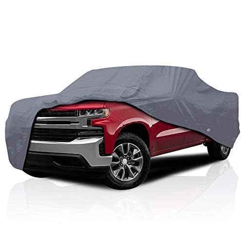 Ultimum Series All-Weather Car Cover for 2020-2025 Chevrolet Silverado 2500HD/3500HD Crew Cab (6.5 ft Bed) - Waterproof, UV Resistant, Dustproof Protection for Snow, Rain & Sun - Indoor/Outdoor Use - Perfect for Parking, Storage & Travel Protection