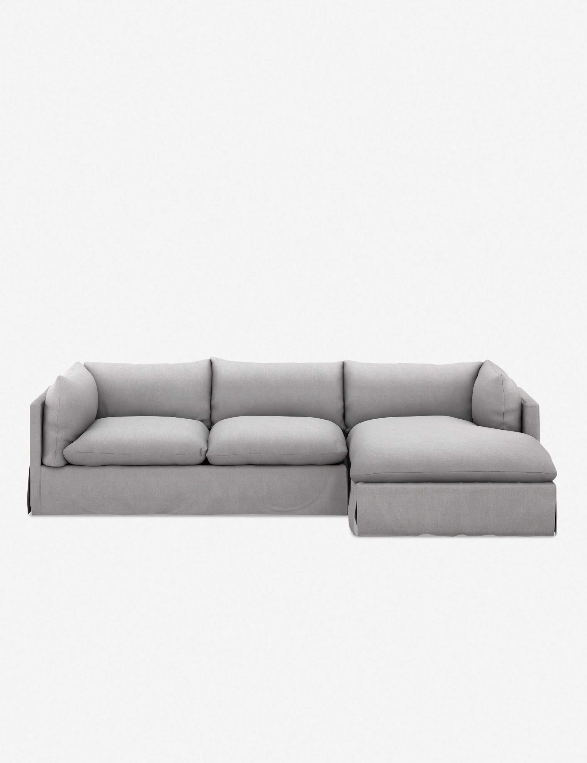 Arlen Sectional Sofa - Modern L-Shaped Couch for Living Room, Comfortable Fabric Sofa Set with Reversible Chaise | Perfect for Small Spaces, Apartments & Family Gatherings