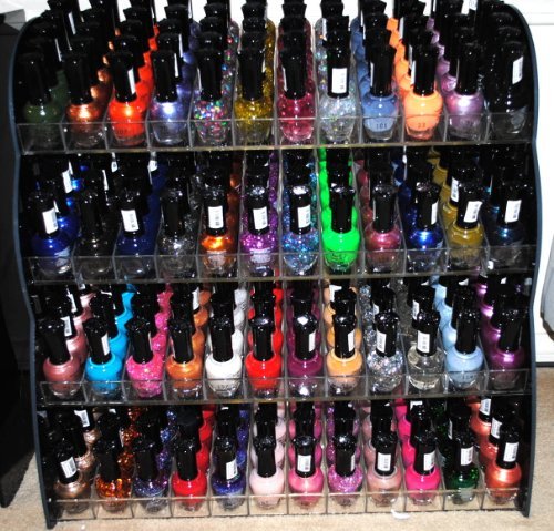 Kleancolor 48-Piece Trendy Nail Polish Set with 5 Nail Files - Long Lasting Nail Lacquer Combo for Salon, Home Manicure & Party Nail Art