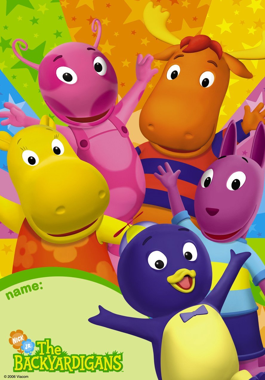 Backyardigans Party Favor Bags 8 Pack - Kids Birthday Party Supplies, Goodie Bags for Themed Events & Classroom Rewards