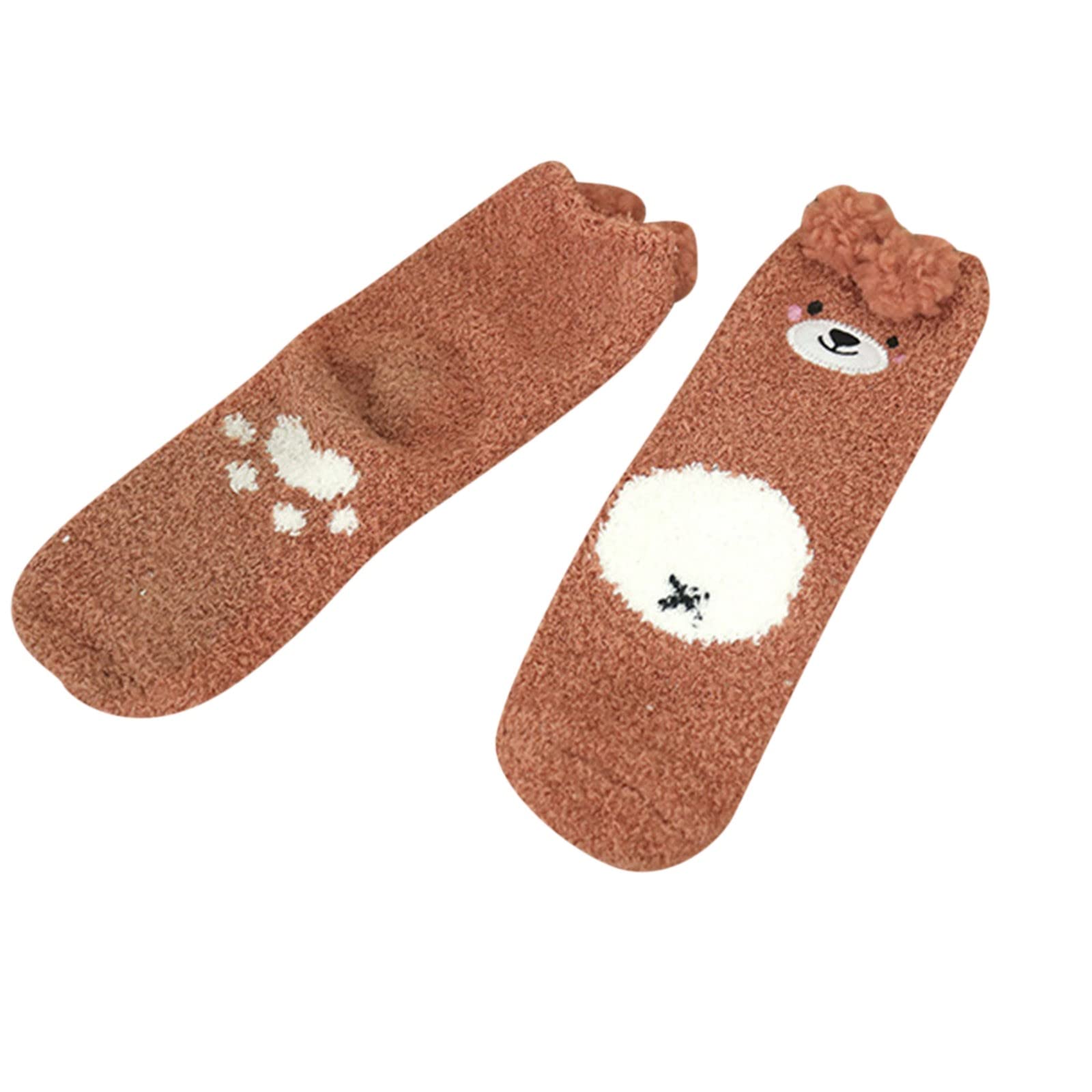 Comfortable Cotton Women's Animal Print Casual Socks - Soft Plaid Pattern Socks for Ladies & Men - Perfect for Everyday Wear, Workouts, and Home Relaxation