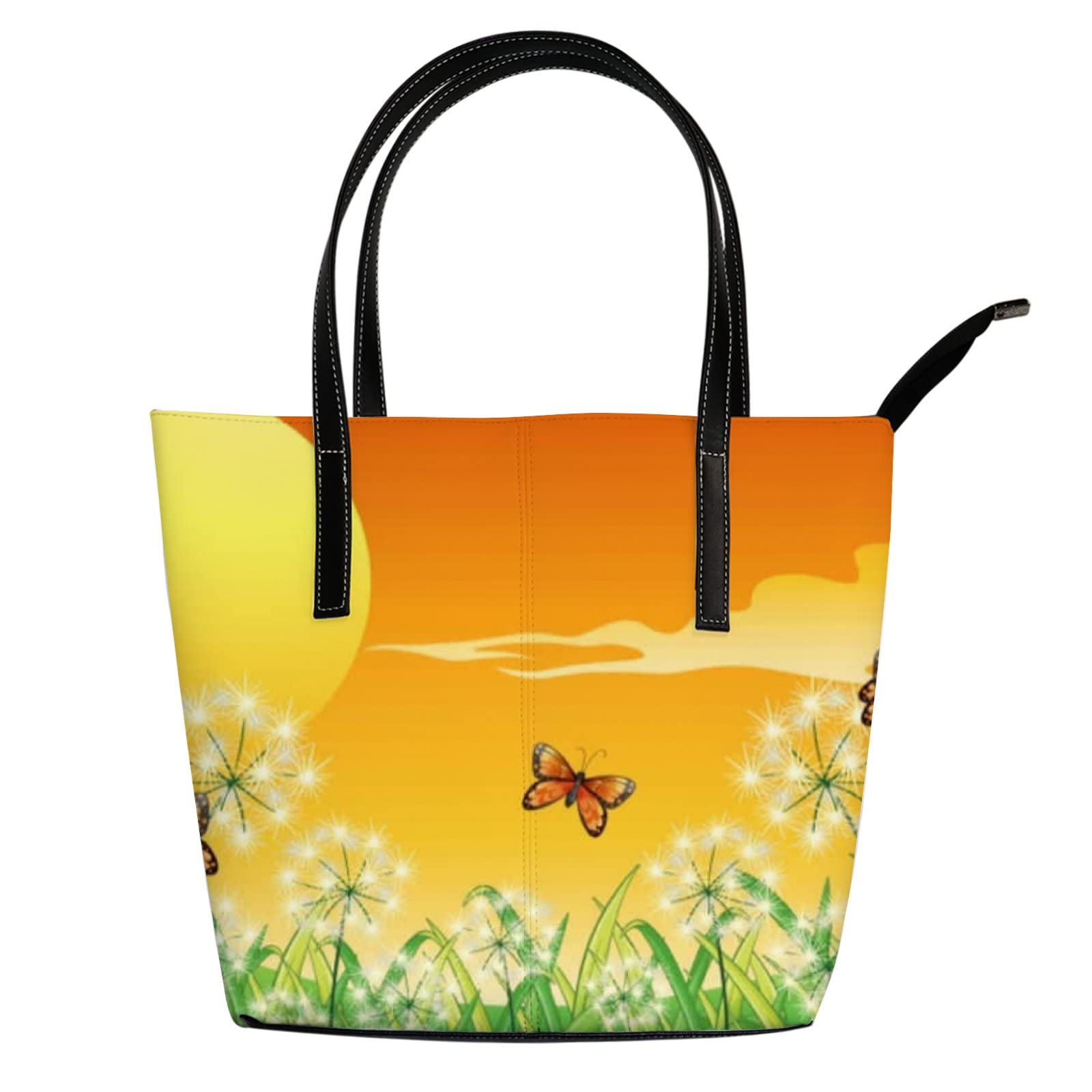 Stylish Leather Tote Bag for Women - Fashionable Crossbody Handbag with Adjustable Strap - Perfect for Work, Travel & Everyday Use