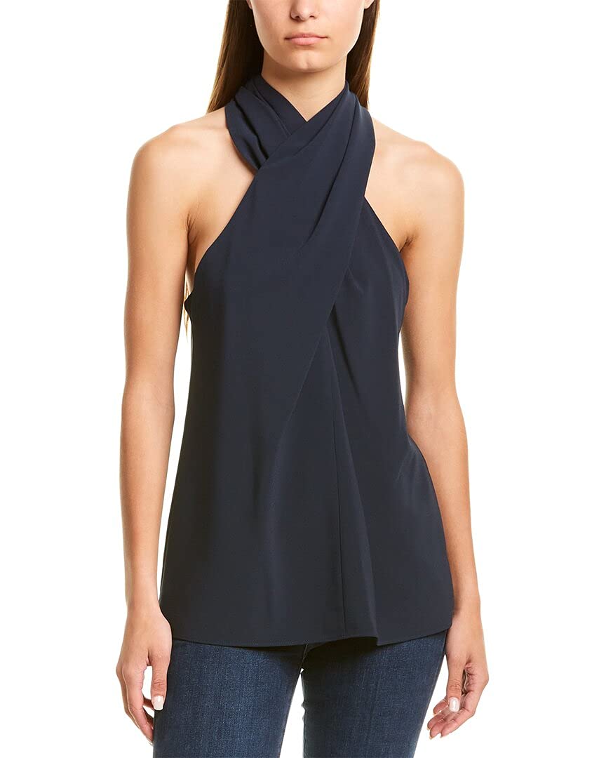 HALSTON Women's Blouse - Elegant Long Sleeve Button Down Shirt for Office, Business & Casual Wear | Soft Stretch Fabric, Comfort Fit | Perfect for Work, Dates & Special Occasions