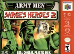 Army Men Sarge's Heroes 2 Nintendo 64 Game - Classic Military Strategy Action Adventure - Perfect for Retro Gaming Enthusiasts & Collectors