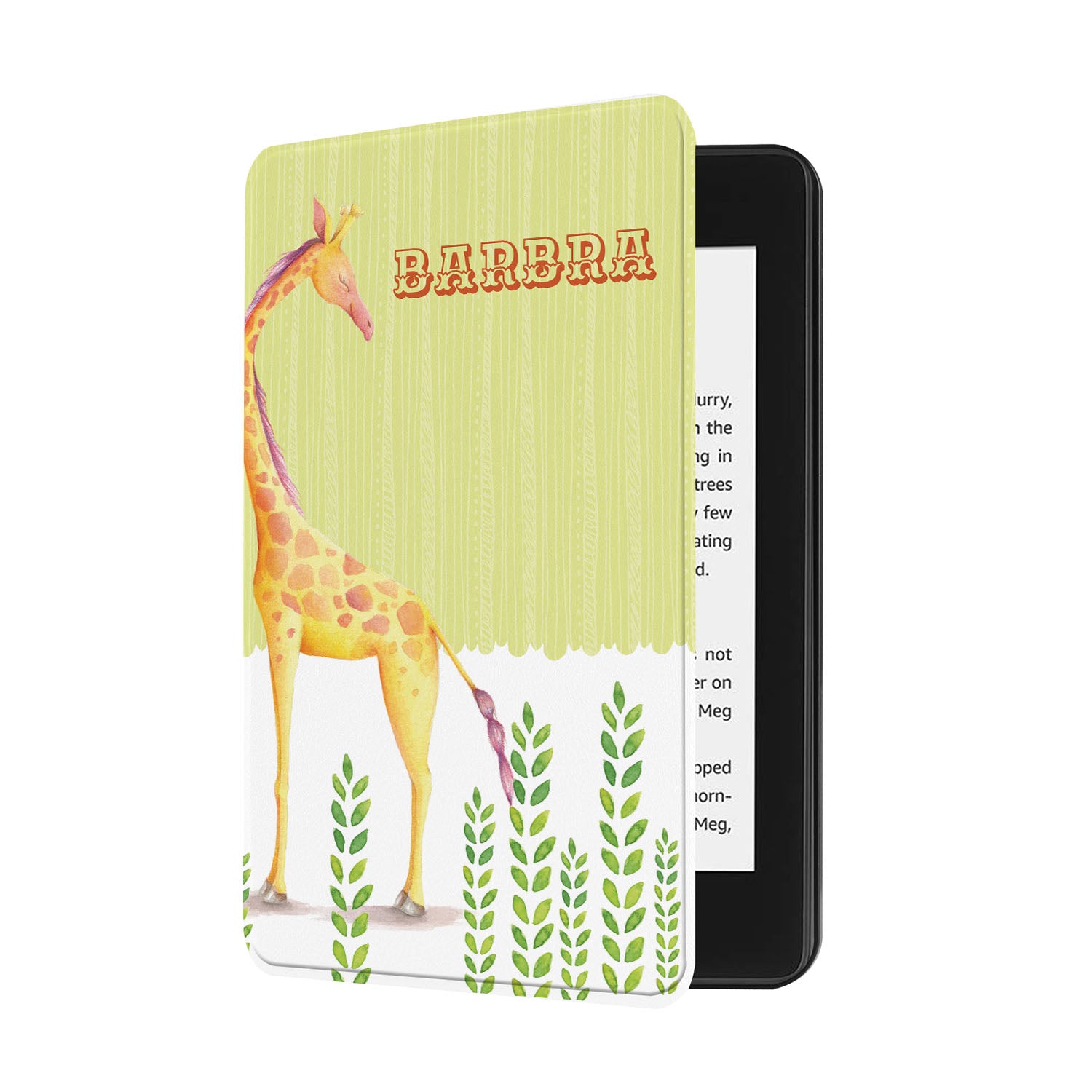Cute Animal Kindle Case - Protective Cover for Kindle E-Reader - Perfect for Reading at Home, Travel, and Gifts