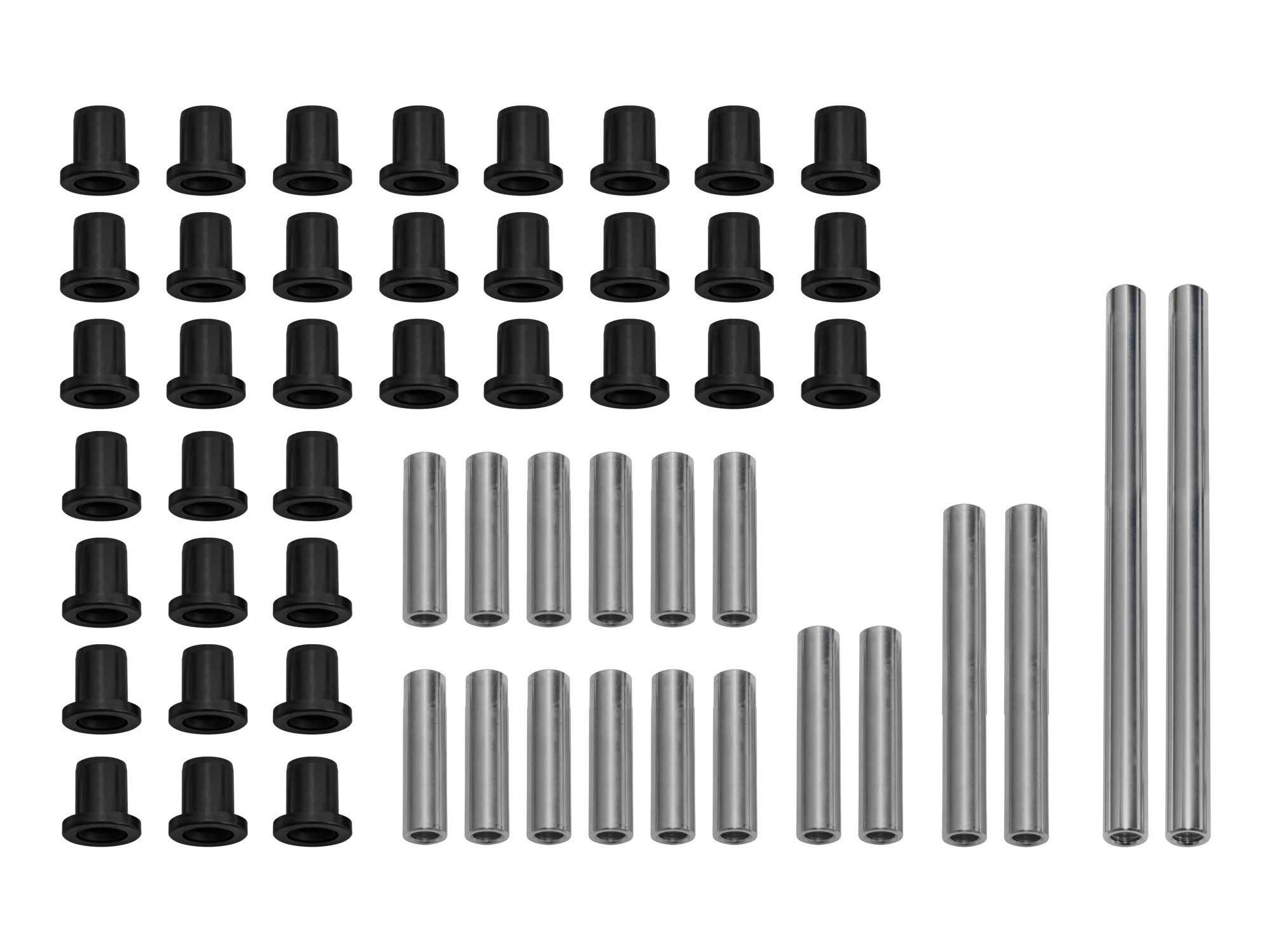 SuperATV Heavy Duty UHMW A-Arm & Control Arm Bushing Kit for Polaris Ranger XP 1000 (2017) - Front & Rear Replacement - Durable Upgrade with Lower Wear - Perfect for Off-Roading, Trail Riding & Heavy-Duty Work