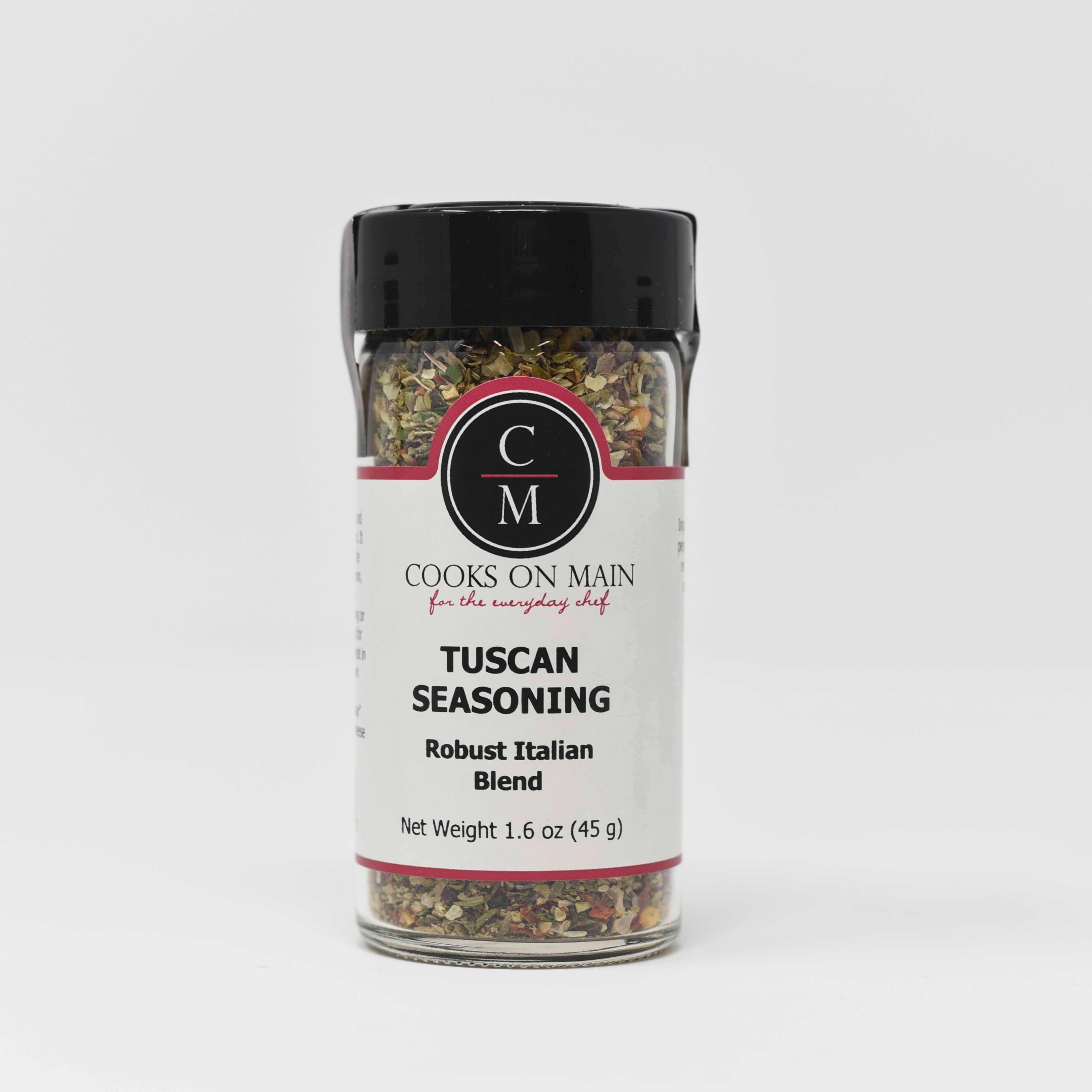 Premium Tuscan Seasoning Blend - Authentic Italian Herbs & Spices for Pasta, Pizza, Grilled Meats & Mediterranean Cooking