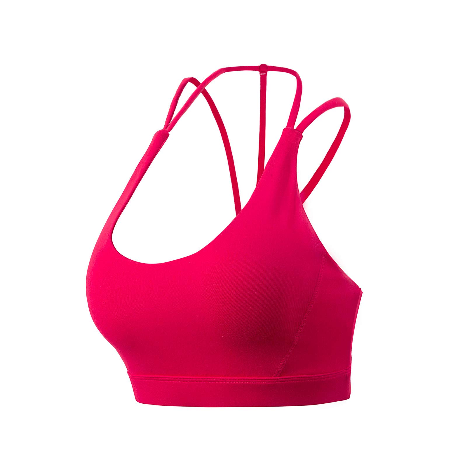 Women's Sports Bras - Criss Cross Back Soft Sleep Bras with Strap Support for Running, Yoga & Activewear | Comfortable Workout & Lounge Wear