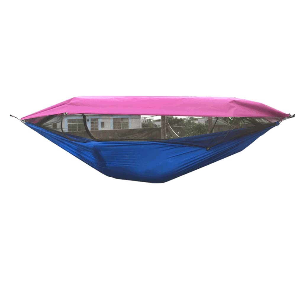 DANCER Lightweight Portable Camping Hammock with Mosquito Net - 290x140cm Parachute Nylon Hammock for Outdoor, Backpacking & Travel - Supports 200kg - Perfect for Camping, Hiking and Beach Relaxation