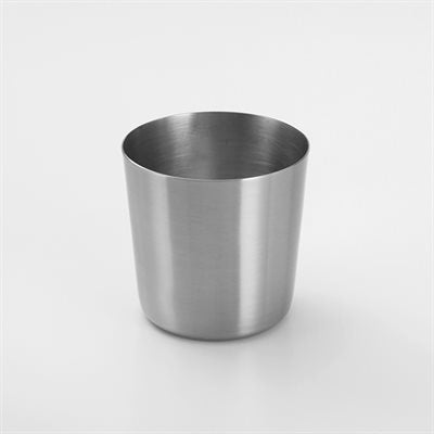 American Metalcraft 13 Oz Stainless Steel French Fry Cup - Commercial Restaurant & Food Truck Serving Container for Fries, Onion Rings & Snacks