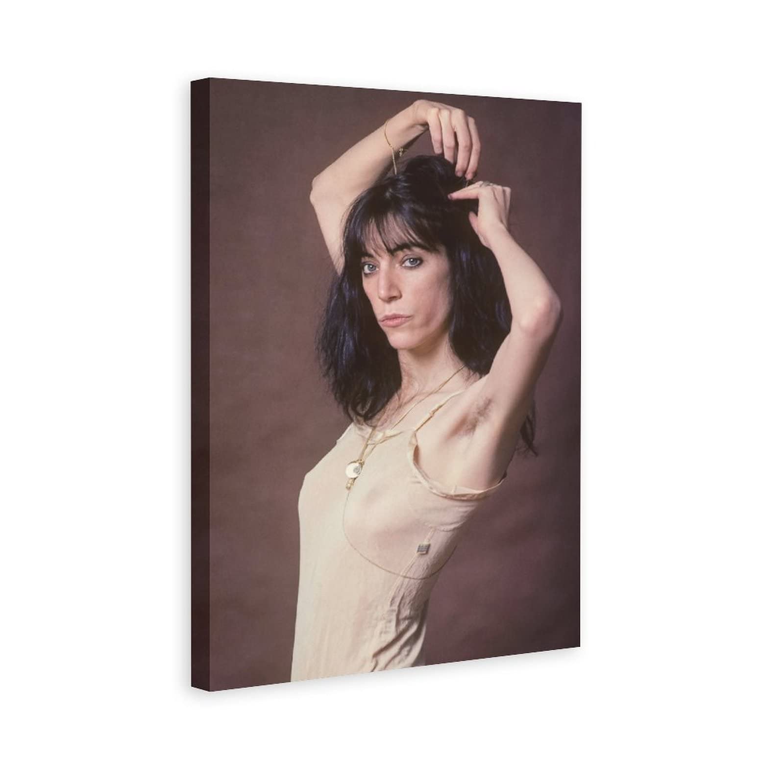 Patti Smith Canvas Poster - Famous Rock Singer Wall Art Print (24x36 Inch) for Living Room, Bedroom & Office Decor | Perfect Gift for Music Lovers & Home Decoration